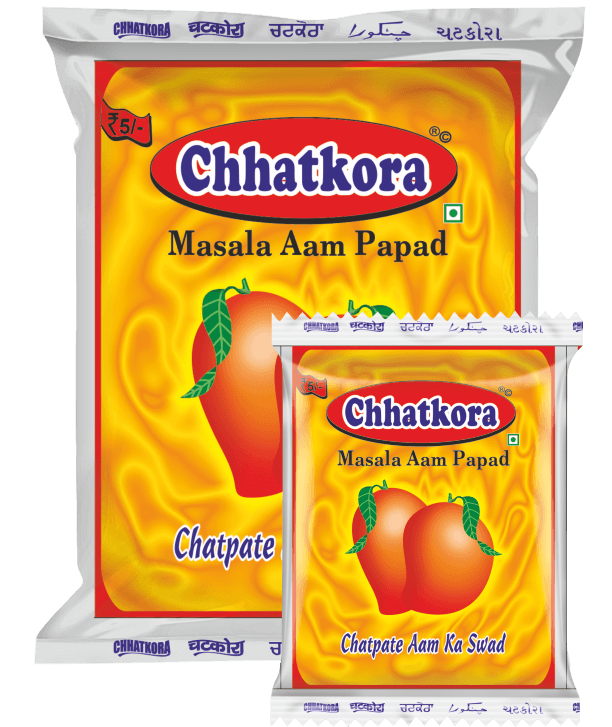 Chhatkora Aam Papad Pkt 20pc (Rs 5)