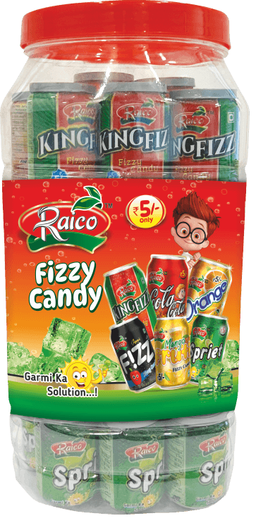Raico Fizzy Candy Jar 36pc (Rs 5)