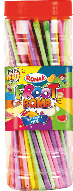 Ronak Froot Bomb Jar 100pc (Re 1)
