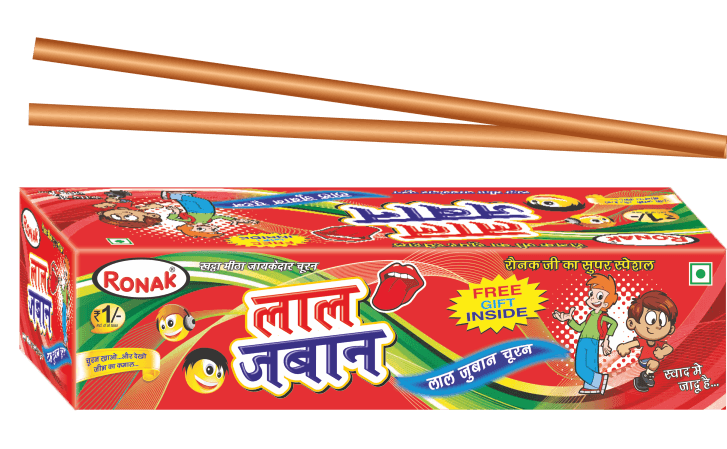 Ronak Lal Jubaan Box 80pc (Re 1)