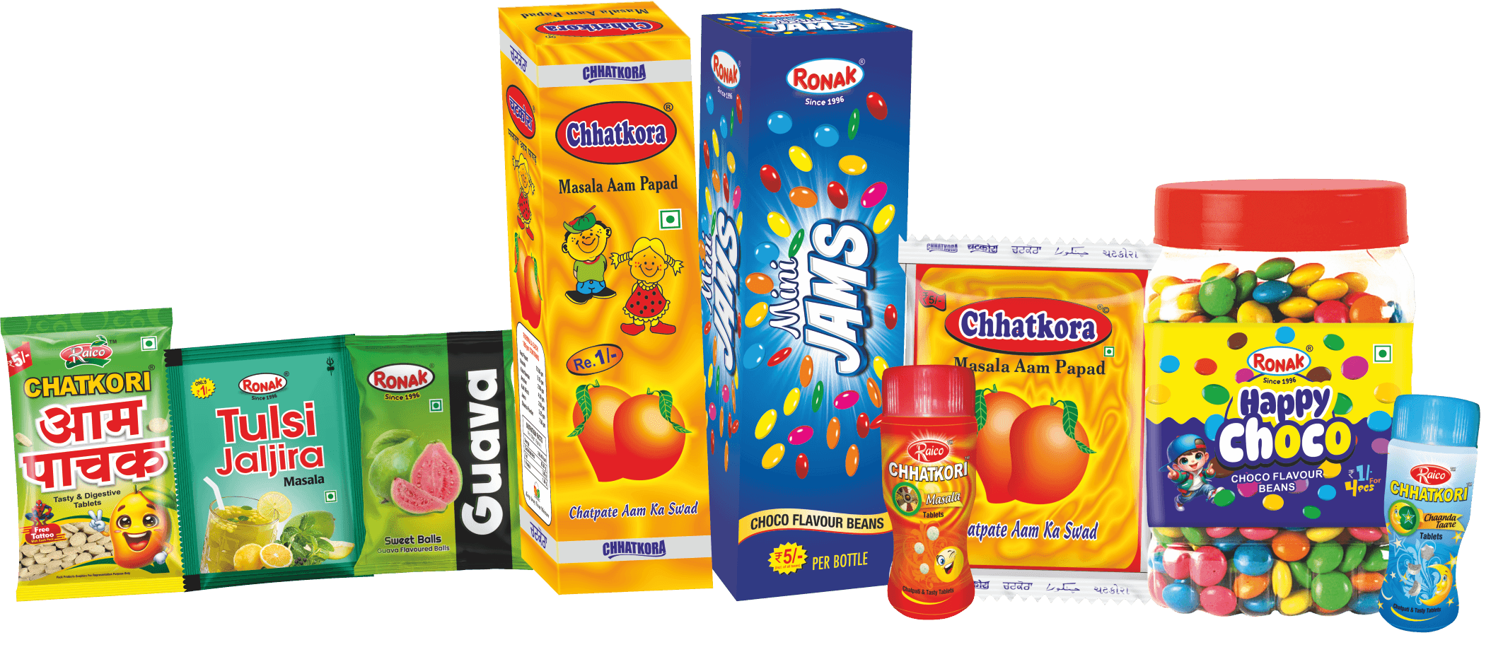 Ronak Foods product showcase